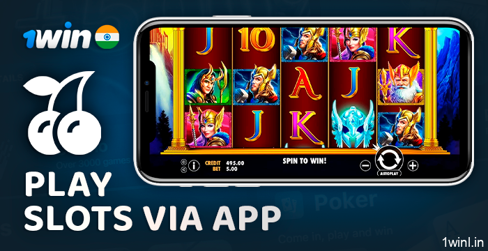 Playing online slots through 1Win app