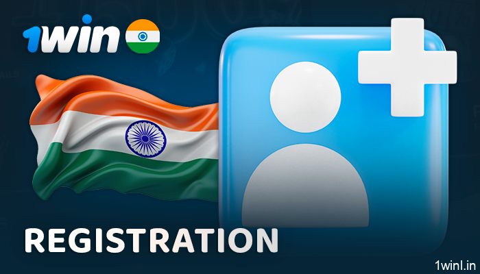 1Win account registration for Indian users