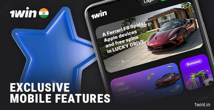 Special features for players from India in the 1Win app