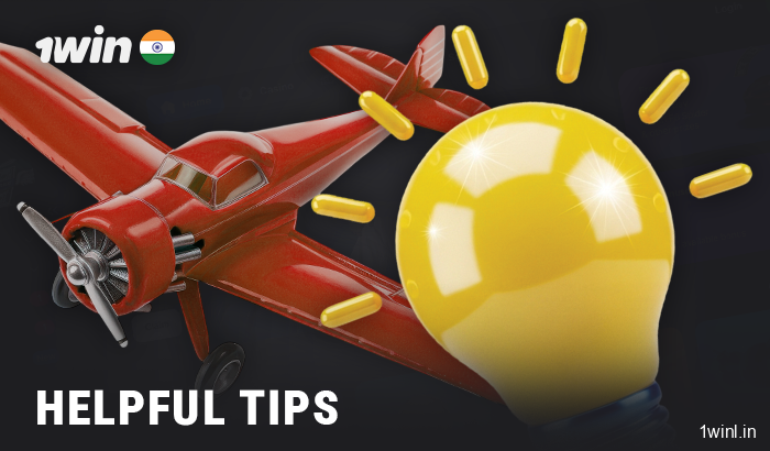 Tips for 1Win players in the Aviator crash game