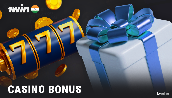 Bonuses for playing casino games on the 1Win India website