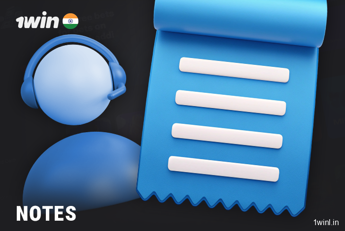 Nuances for Indian users of 1Win when contacting customer support