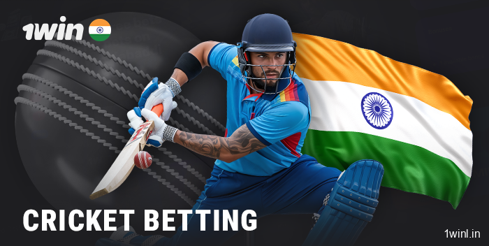 Betting on cricket matches at 1Win India bookmaker