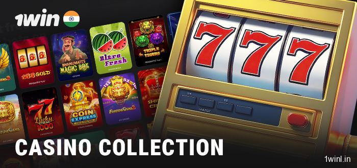 Play at the online casino on the 1Win India website