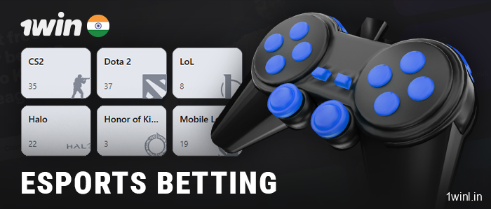 Esports betting on the 1Win website - Dota 2, CS 2, Valorant, and others