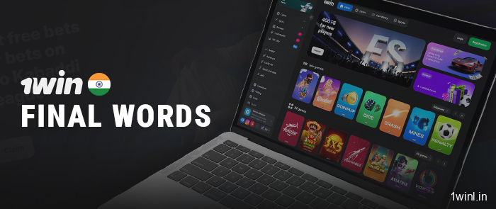 Conclusion of the article about 1Win India