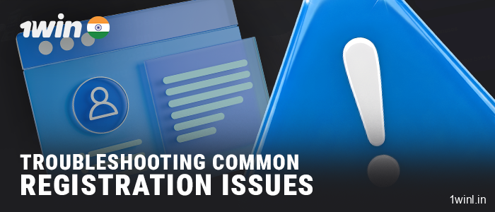 Solving problems when registering a 1Win account